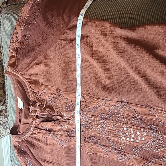 Chico's Sequined Blouse - Picture 10 of 12